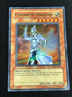 YUGIOH CYBERNETIC MAGICIAN CRV-EN016 SUPER - Image 1