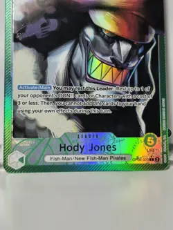Hody Jones Alternate Art Leader Op06-020 One Piece TCG English - Image 5