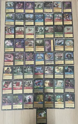 Disney Lorcana TCG 225 FOIL Cards . Bulk Foils From Sets 2-8 . - Image 3
