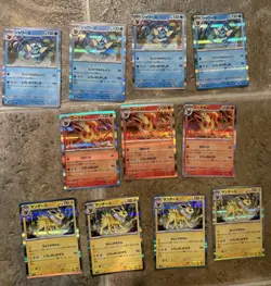 Japanese Pokemon Eeveelutions Card Lot PACK FRESH HOLO Lot Of 11! - Image 1