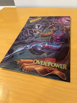 Marvel OverPower Card Game Special Edition Metal Print Venom vs. Gambit - Wizard - Image 2
