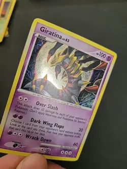 MP/Clean Giratina LV.63 Holo Rare Card #10/127 Vintage Pokemon - Image 3