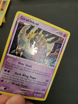 MP/Clean Giratina LV.63 Holo Rare Card #10/127 Vintage Pokemon - Image 4