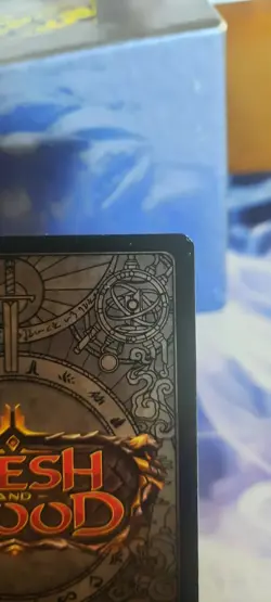 Flesh and Blood FAB Kano, Dracai of Aether (Rainbow) NM 1st Edition Rainbow Foil - Image 3