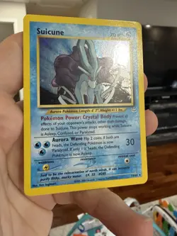 Suicune 14/64 - Pokemon TCG Neo Revelation Unlimited Holo Rare Card WOTC LP - Image 3