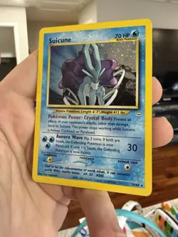 Suicune 14/64 - Pokemon TCG Neo Revelation Unlimited Holo Rare Card WOTC LP - Image 4