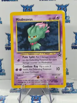 Pokemon Promo Black Star Misdreavus #39 HP - Image 1