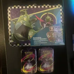 Pokemon TCG Sealed Mini Tins & Treasure Chest Bundle - BRAND NEW!!! - Image 1