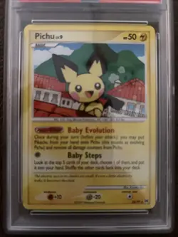 Pokemon TCG Platinum Arceus Pichu 25/99 PSA 8 - Image 2