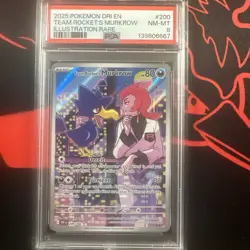 Lot of 2 Pokemon TCG. Mewtwo EX #081 PSA 8. Murkrow EX #200 PSA 8. JTG Series. - Image 3