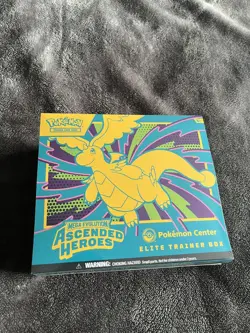 Pokemon centre Ascended Hero’s ETB SEALED - Image 1
