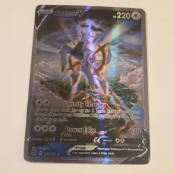 Pokemon Arceus V Alternate Full Art Ultra Rare Holo 166/172 Brilliant Stars - Image 1