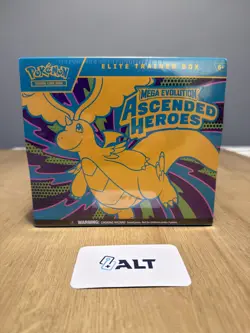 Pokemon TCG: Ascended Heroes Elite Trainer Box (ETB) - In Hand ✅ - Image 1