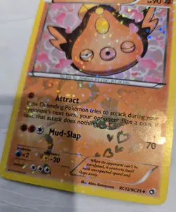 2013 Pokemon Stunfisk RC12/RC25 Mt-NrMnt Legendary Treasures Holo - Image 2