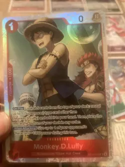 Monkey.D.Luffy - OP14-013 OP14-013 The Azure Sea's Seven Foil ENGLISH NEAR MINT - Image 2