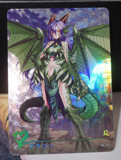 Dragon Monster Girl Encyclopedia Goddess Story Waifu Card Foil R MG-060 - Image 1