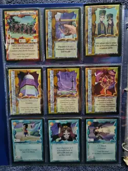 Ani-Mayhem Series 0 zero Excellent, Non-played condition El-Hazard Card Lot - Image 3