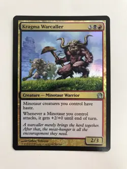 Kragma Warcaller Foil MTG Magic the Gathering Card NM Near Mint Theros - Image 1