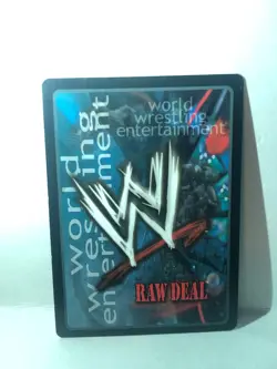 WWE RAW DEAL (2003) "THREE FACES OF FOLEY" Ultra Rare CCG Wrestling Foil Card - Image 2