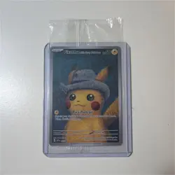 Pokemon Pikachu Grey Felt Hat 085 Sv: Scarlet & Violet Promo Regular Card - Image 1