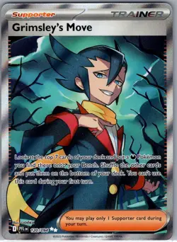 Grimsley's Move 120/094 ME02: Phantasmal Flames - Pokemon Card - NM - Image 1