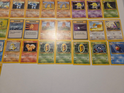 Pokemon base set 57 cards, 8 base set 2 cards, 6 first edition cards fair con. - Image 5