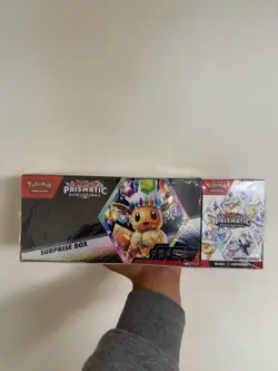 Pokemon Prismatic Evolutions Surprise Box & Booster Bundle 2-Pack Sam's Club - Image 1