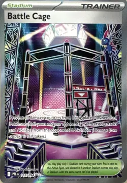 Battle Cage 116/094 Ultra Rare Phantasmal Flames Pokemon Near Mint - Image 1