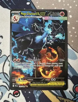 Mega Charizard X EX 125/094 - Pokemon TCG - ME Phantasmal Flames - SIR - Mint - Image 2