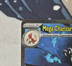 Mega Charizard X EX 125/094 - Pokemon TCG - ME Phantasmal Flames - SIR - Mint - Image 3
