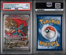 2025 POKEMON PRE EN-PRISMATIC EVOLUTIONS #162 ROARING MOON EX SIR PSA 10 - Image 3