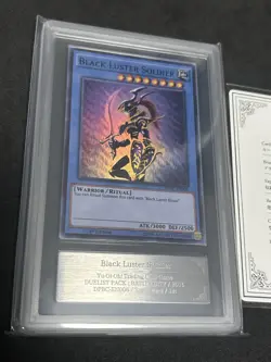 Yu-Gi-Oh 2015 Black Luster Soldier super rare ARS8 - Image 2