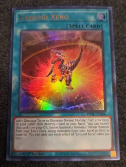 Yugioh Ground Xeno WISU-EN006 Ultra Rare 1st Ed NM - Image 1