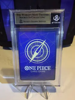 One Piece CCG - Rob Lucci OP03-092 SR Alt Art (OP05) SP BGS 9.5 Gem MINT - Image 2