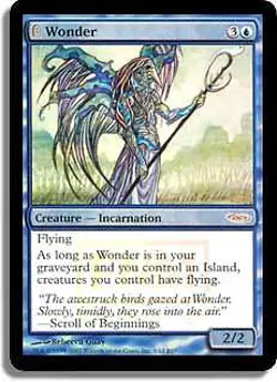 Wonder (FNM) FOIL Promo HEAVILY PLD Creature Special MAGIC MTG CARD ABUGames - Image 1
