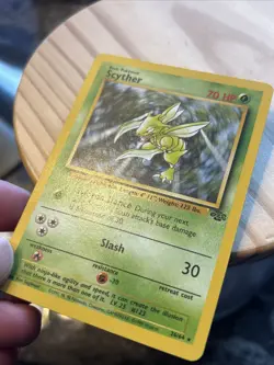 Pokemon Cards - Jungle 26/64 Scyther Played - Image 3