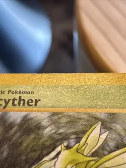 Pokemon Cards - Jungle 26/64 Scyther Played - Image 4