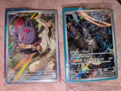 N’s Zekrom 31 and N's Zorua 189 Lot - Sealed Promo Cards Pokemon Full Art - Image 1