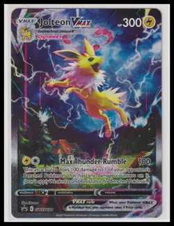 Pokemon SWSH: Sword & Shield Jolteon VMAX Promo Cards #SWSH184 - Image 1
