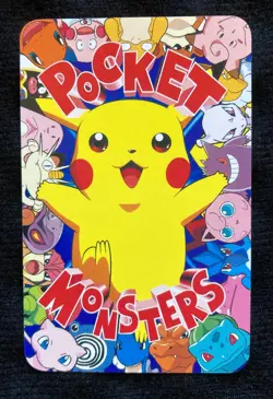 Pokemon Card Japanese Bulbasaur Blue Televi-kun Magazine appendix Vintage - Image 2