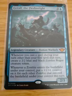 MTG Geralf, the Fleshwright (FOIL) 0050 Outlaws of Thunder Junction M/NM - Image 1
