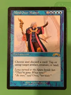 MTG Mind over Matter Exodus English Rare - Image 1