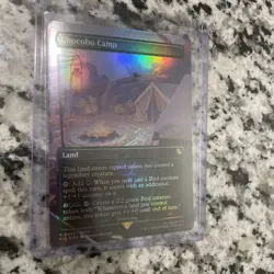 Chocobo Camp Borderles Foil x1 #0462 - MTG Final Fantasy - *Holiday Release* - Image 1