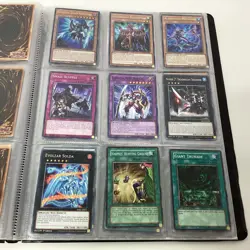 Folder of 87x 1996 -2024 Yu-Gi-Oh & Pokemon Trading Cards (C5) W#612 - Image 4