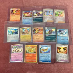 Bulk Lot Asst. Pokemon Cards in Album w/ Extra Card Sleeves (9C) MO#8751 - Image 3