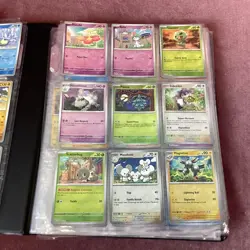 Bulk Lot Asst. Pokemon Cards in Album w/ Extra Card Sleeves (9C) MO#8751 - Image 5