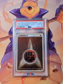 PSA 10 SWIRL Fighting Energy Holo 016/L-P Legend Promo Japanese Pokemon Card - Image 1