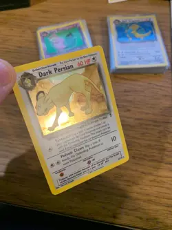 Dark Persian (6/110) Holo Legendary Collection Pokemon Card! FAST P&P! - Image 4