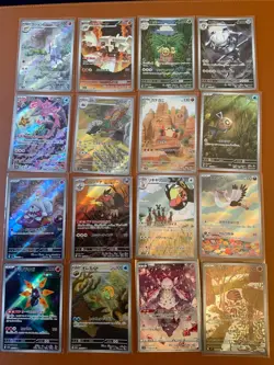 cartes Pokemon Lot de 16 cartes AR JAPONAISES RECHERCHEES NM - Image 1