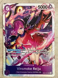 Vinsmoke Reiju SR Extra Booster: One Piece Heroines Edition EB03-031 NMFoil - Image 1